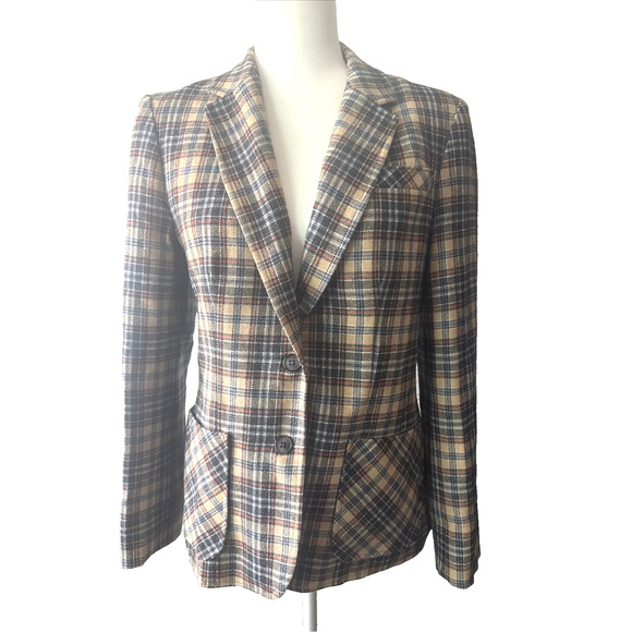 Pendleton Jackets & Blazers - Vintage  Pendleton Women's Blazer 100% Wool Dark Academia Old Money Plaid